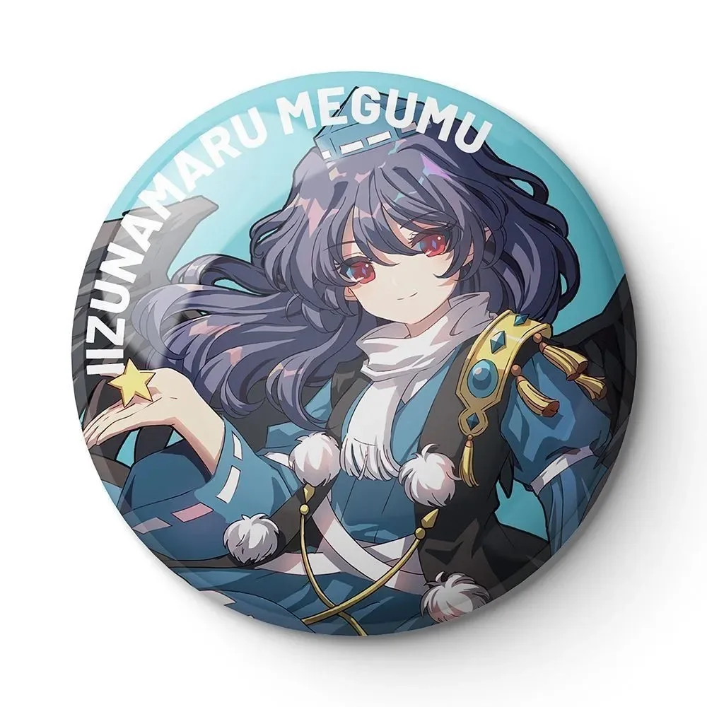 Самодельный круглый бейдж из жести Oriental Project Boli Lingmeng doujin, 58 мм, окружающая зона