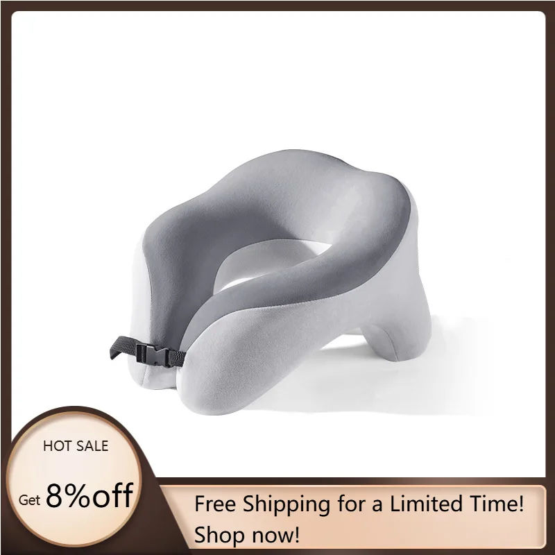 

Car Headrest Lumbar Support Pillow U-Shaped Memory Foam Cooling Ventilation Massage Heating Waterproof Seat Cushion