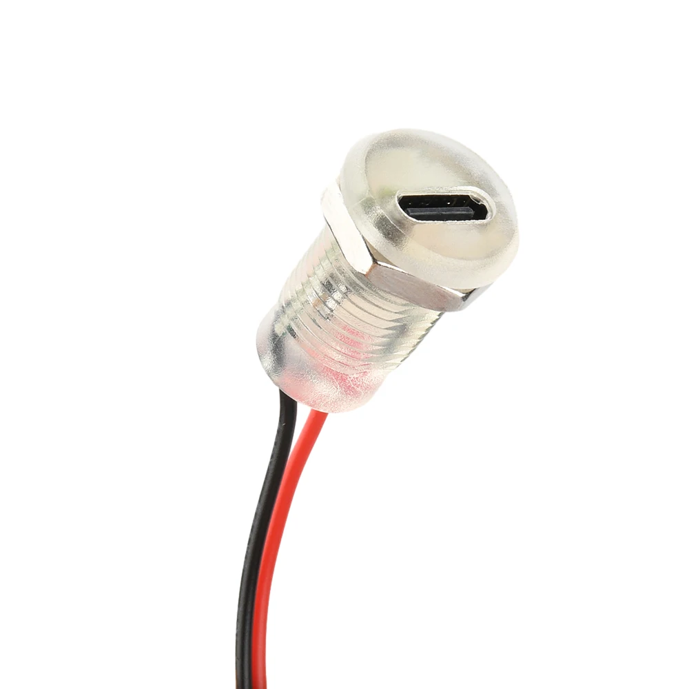 2Pin Draht USB Typ-c Wasserdichten Stecker Direkte kompression weibliche basis Buchse Lade Interface Mit Schweißen – Detail 10