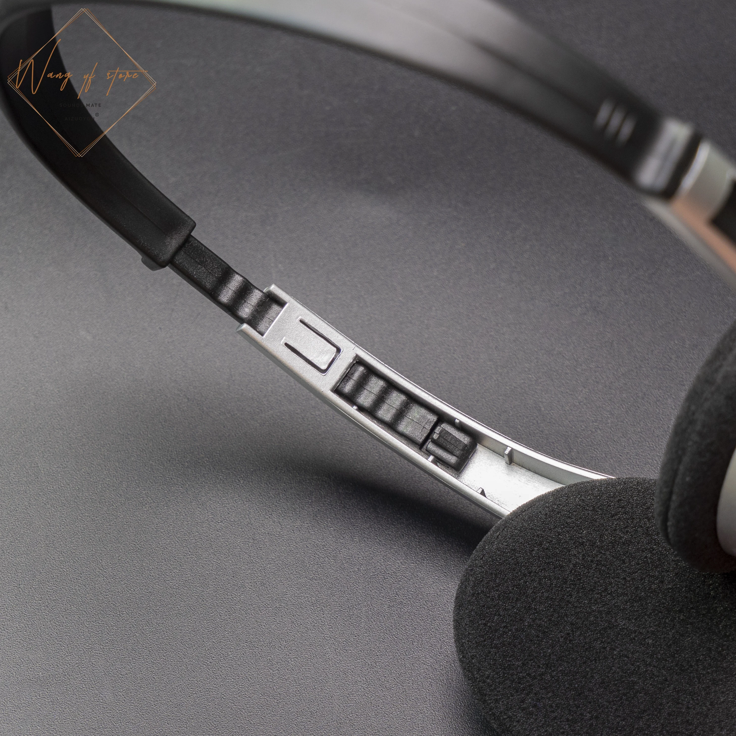 Compact Retro Headset Com Microfone, Auscultadores Estilo Japonês, Preto Prata, INS Moda, Estoque Anos 80