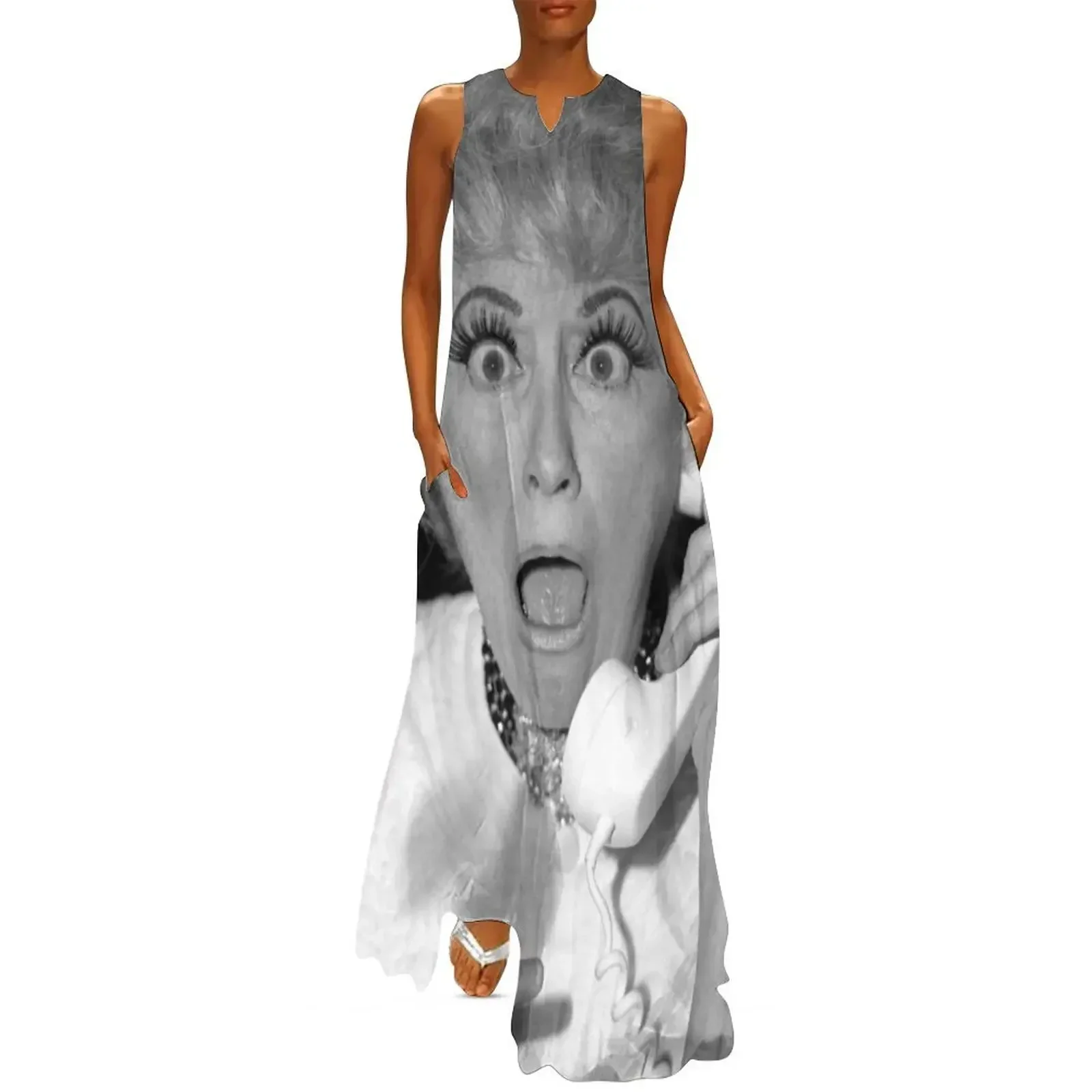 

PHYLLIS DILLER Long Dress luxury evening dresses 2025 long sleeve dress Dresses Dress