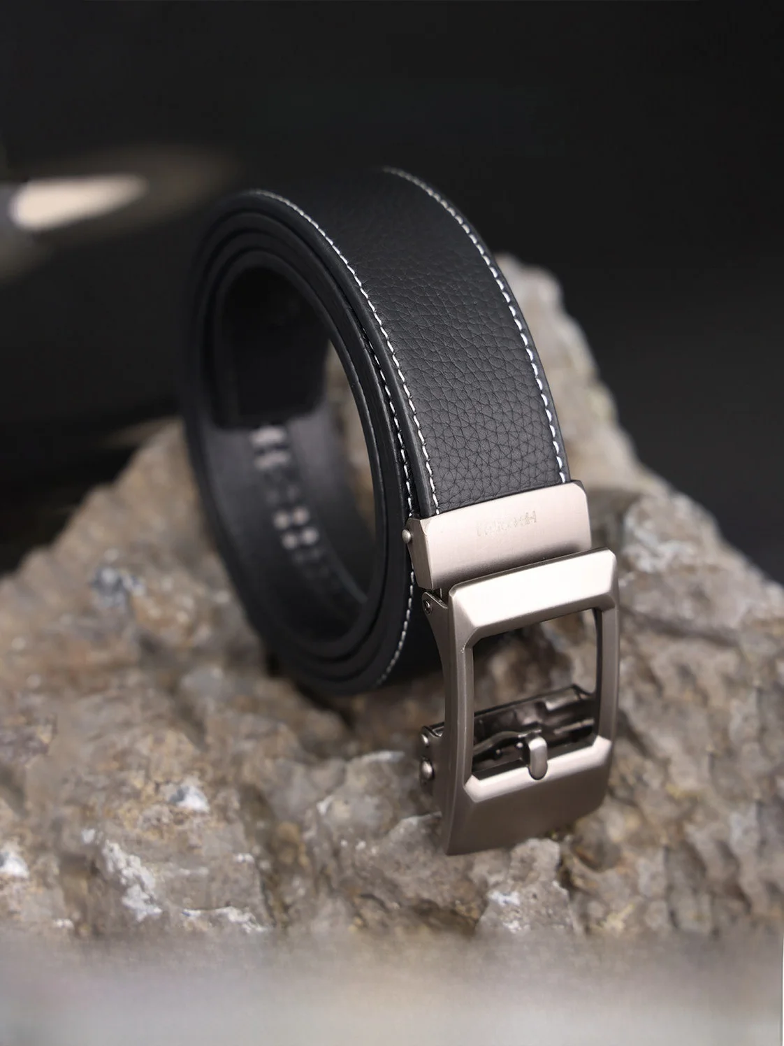 ceinture-en-cuir-veritable-noir-pour-homme-boucle-automatique-ceinture-polyvalente-style-business-accessoire-en-cuir-par-hongu