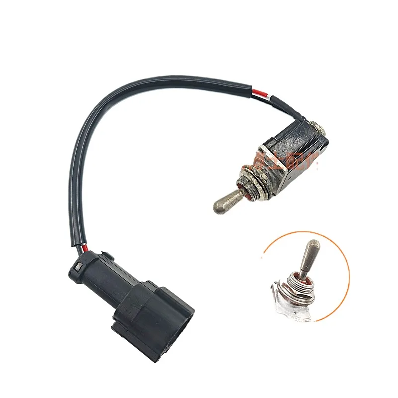 

Для двулинейного резервного переключателя Vol-vo SDLG Vol-vo 210 240 290 360 Защитный ручной переключатель управления аксессуары для экскаватора