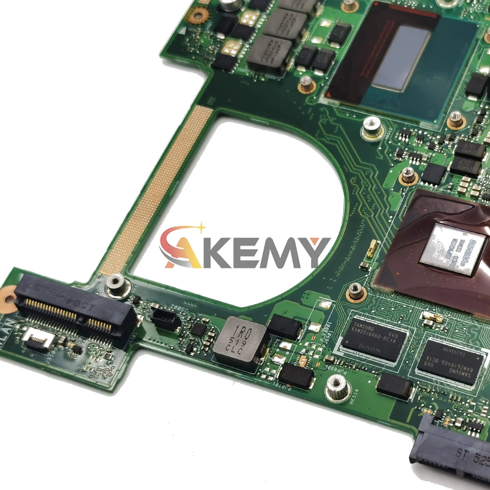 N550JV Laptop Motherboard For ASUS ROG N550JV N550J N550JK N550JX G550J Notebook Mainboard With i3 i5 i7 CPU 100% tests OK stk