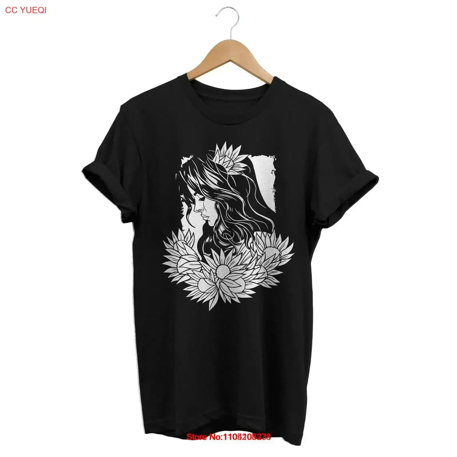 Wiccan Girl T shirt Clothing Alternative Trendy Streetwear Idea vintage Washed Stylish Breathable Comfortable Stretched Soft