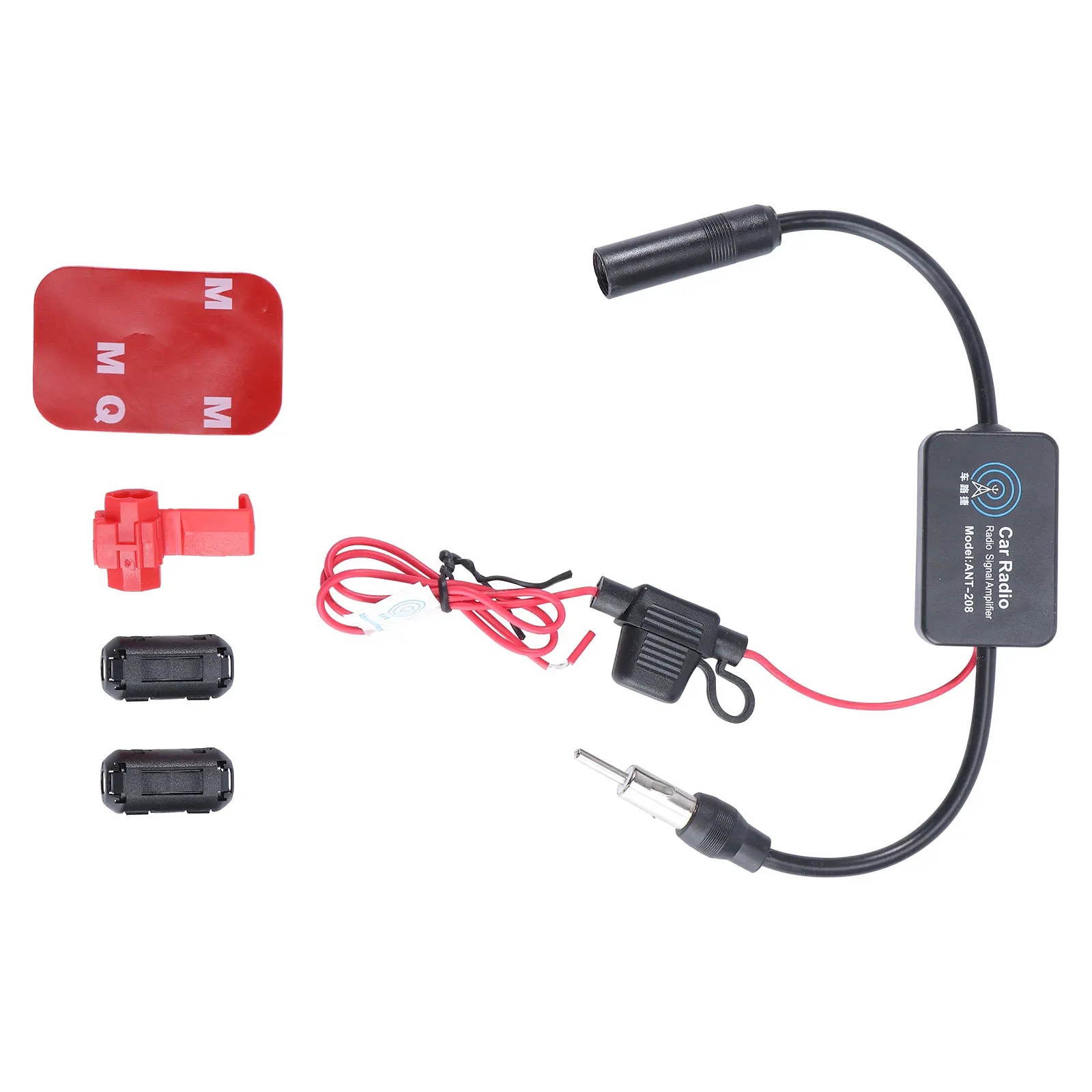 

Signal amplifier booster Radio FM antenna amplifier Antenna signal booster Car radio FM signal amplifier