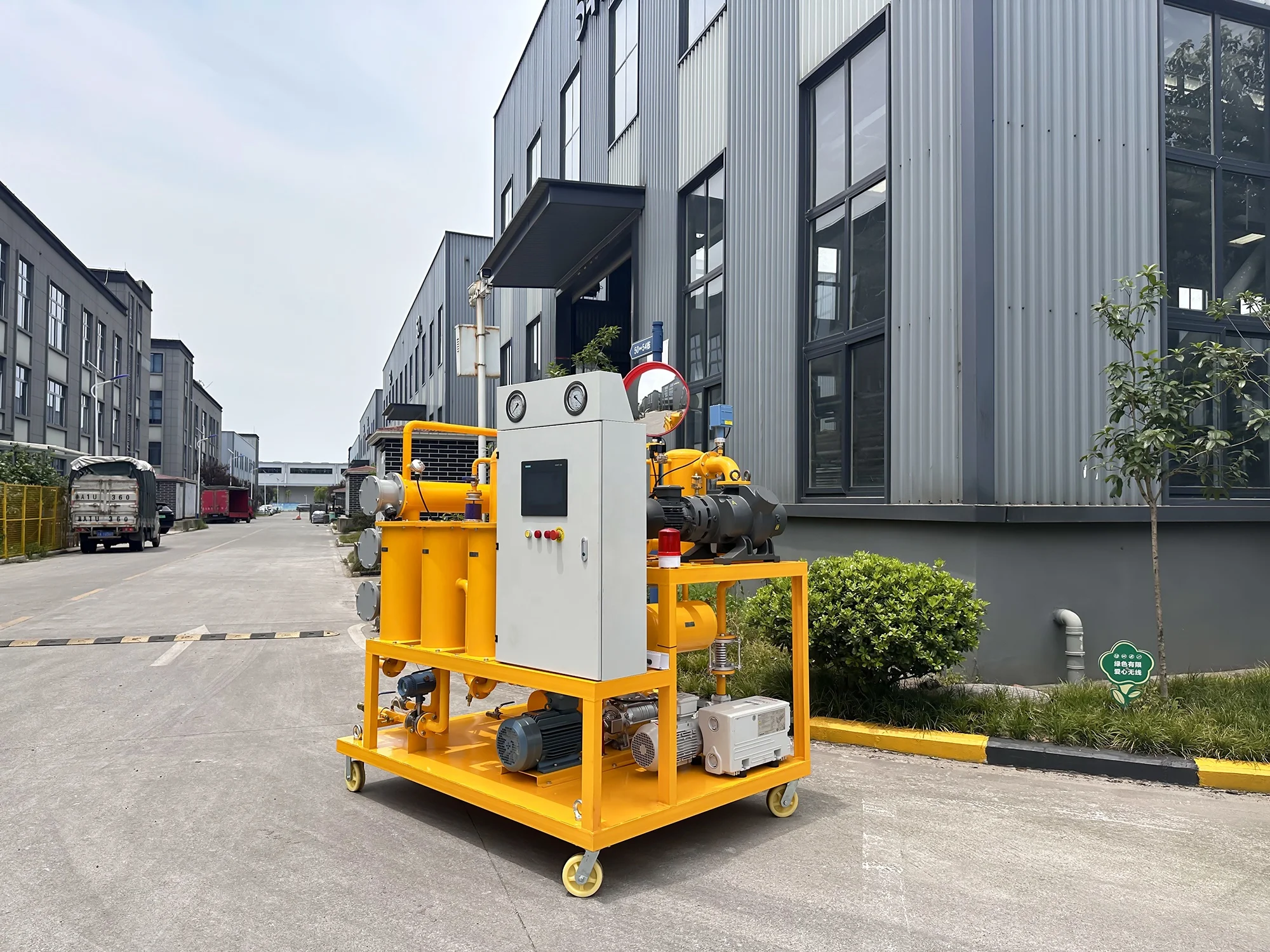 ZYD-A-100 آلة ترشيح زيت محول الزيت العازل الأوتوماتيكية