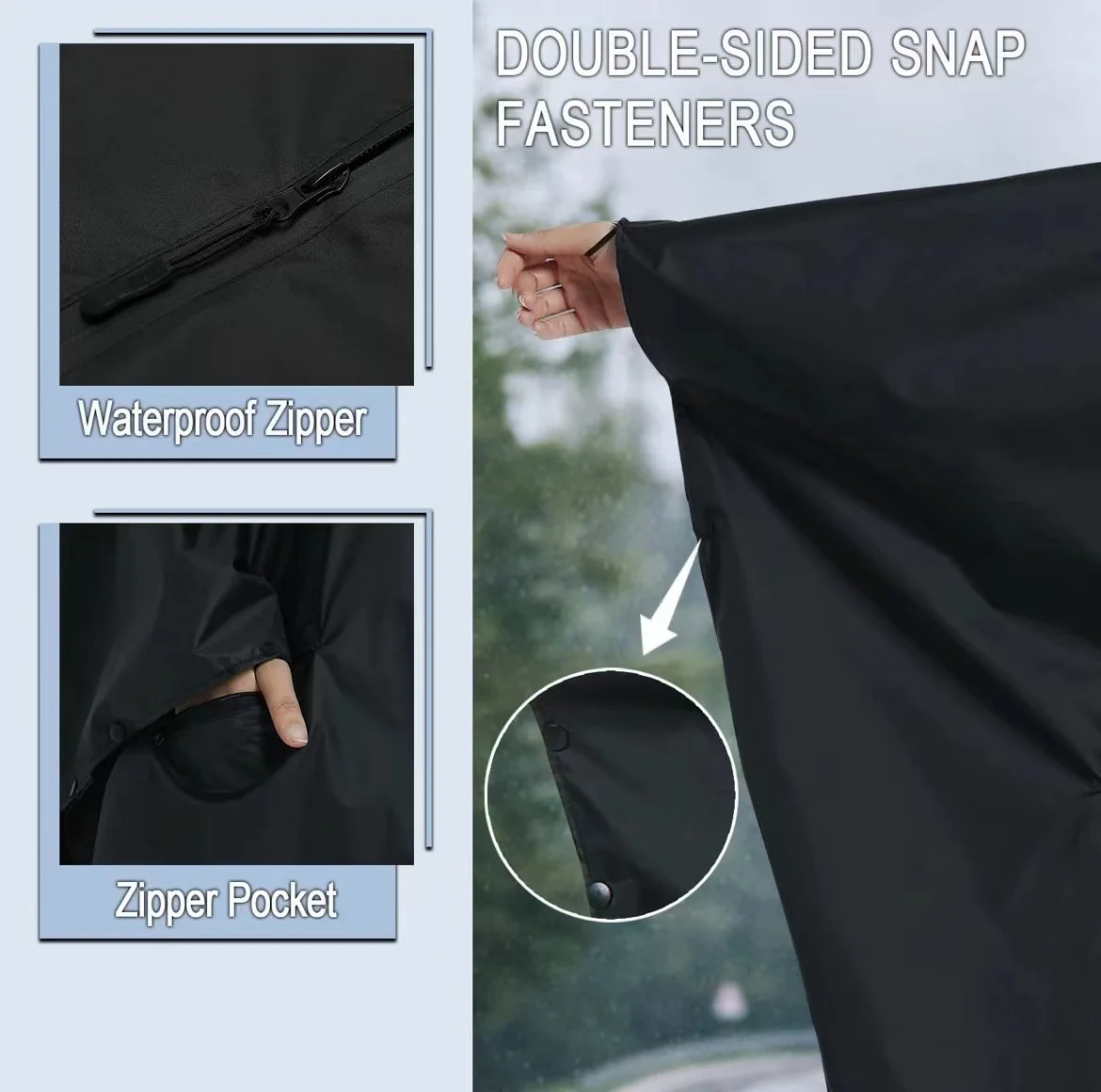 Impermeabile Unisex con Cappuc - Camping Rain Poncho recensione e prezzo