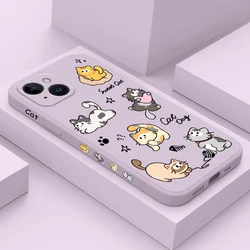 Cat String Ball Phone Case For iPhone 17 17 Air 16 16e 15 14 13 12 11 X XR XS Plus Pro Max Mini Silicone Cover