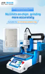 JCID iP12-14 Series Rear Camera Ring Grinding Mould For EM02 CNC Machine Using Mobile Phone Back Glass Repair Tool
