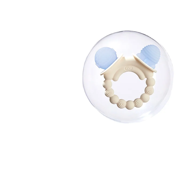 

HXL Molar Rod Babies over Six Months Old Teether Prevent Hand Sucking Silicone Bite Glue