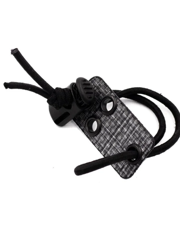 Agility Systems PTT Tactical Headphone Cable Communication 4-hole Fixing Plate To Molle Hole