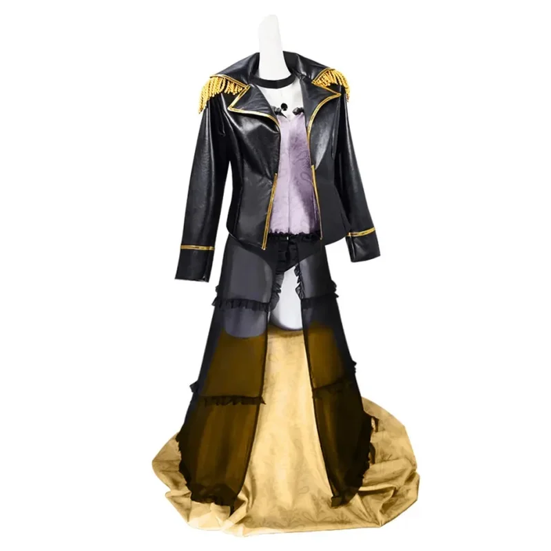 My dress-up Darling Marin kitgawa cosplay costumes sexy cool black Lobelia military uniform wig Kuroe zhouku cosplay costume