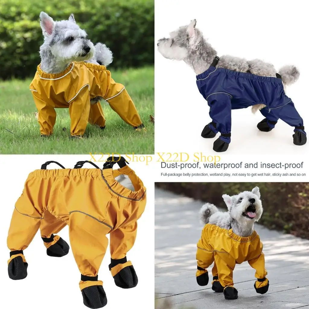 Pantalones mascotas multiusuales X22 Pants transpirables para perros PU para perros activos Preventa desorden