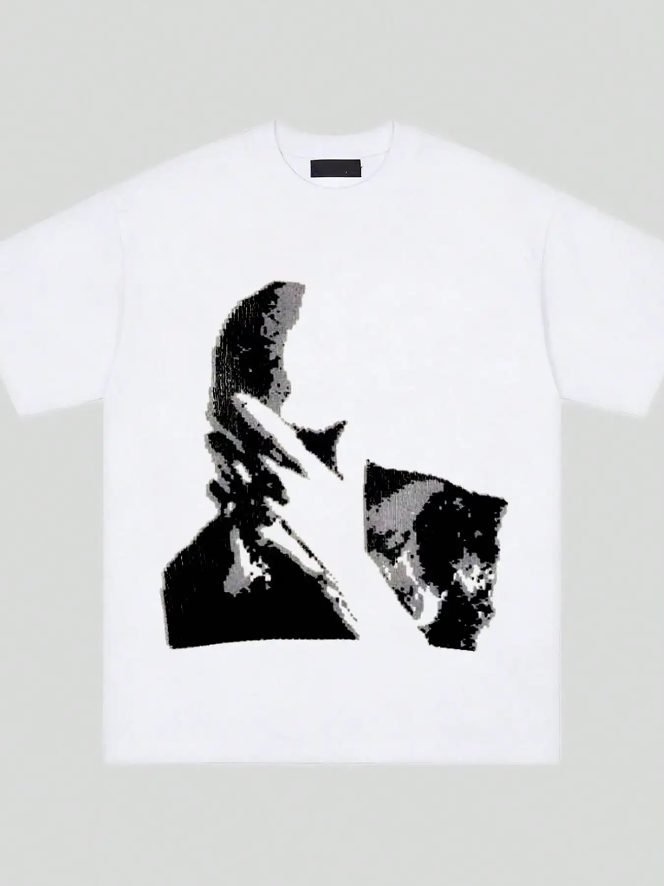 Y2KCHAOS (180g Pure Cotton T-Shirt) Men's T-Shirt Streetwear Style Urban Fashion Graphic Print Abstract Art Design For Young Adults Casual Wear Modern Aesthetic Minimalist Look Unisex Fit Comfortable Daily Wear sm260105183131585943280