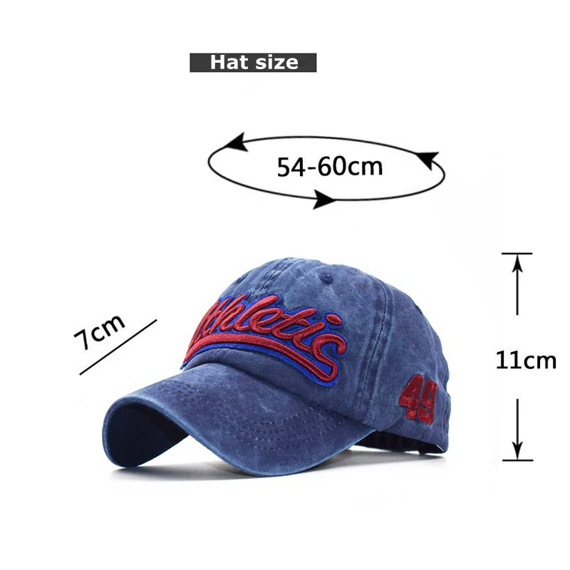 CNTANG Herren-Baseballmütze, Sommermode, Baumwolle, Buchstaben-Stickerei, Hip-Hop-Hut, Snapback, lässig, Outdoor, Herren, Sportkappen, verstellbar – Detail 2