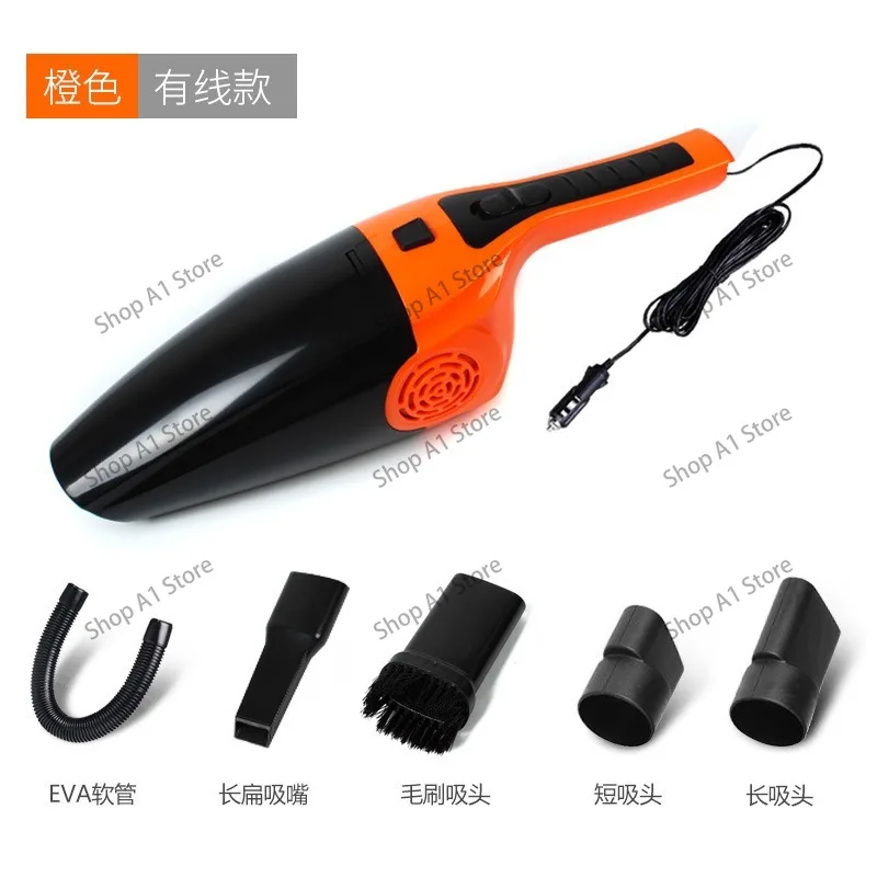 Car Vacuum Cleaner Filter, High Power Wet & Dry Mini Handheld Vacuum Replacement Filter for Automobile