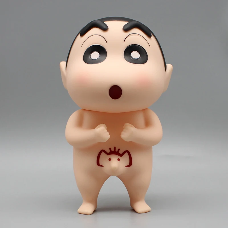 【セール中】クレヨンしんちゃんアニメフィギュア子供しんちゃんヌード入浴アクション置物 PVC 像モデル人形デスク装飾品コレクション玩具ギフト