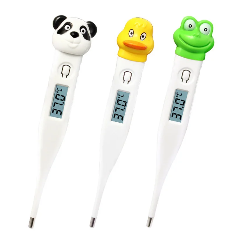 Cartoon electronic soft thermometer baby electronic digital thermometer For fever measurement in children No mercury