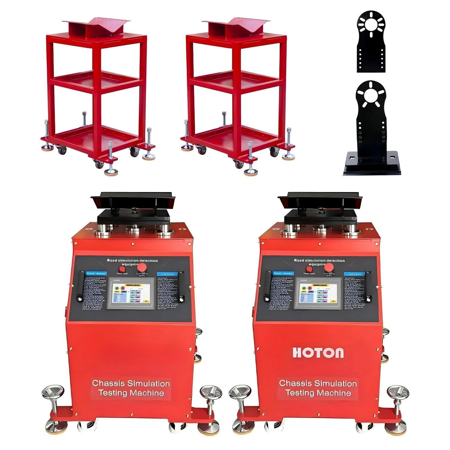 car chassis road simulator suspension abnormal noise detection equipment rocker can be rotated