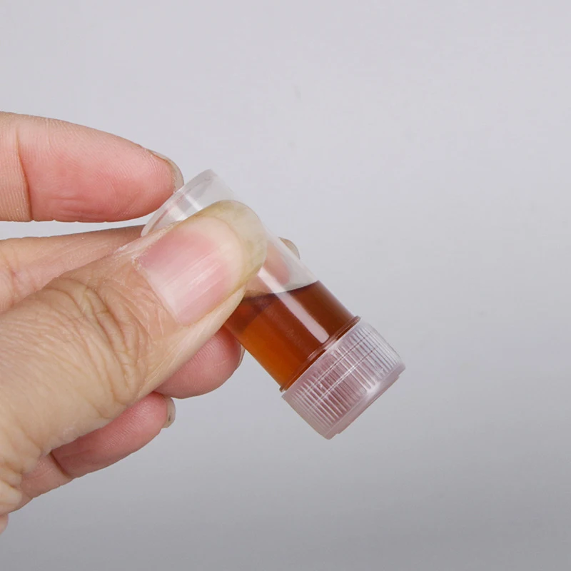 50Pcs 5g Small Sample Jar Barrel Vials Capsule Storage Container Plastic Bottle