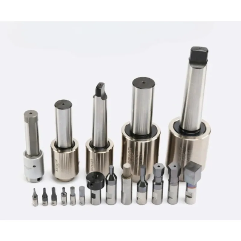 HSS-CO rotary Hexagon socket punch CNC rotary broach Punch Bit Punching Tool Holder Rotated Blanking Cutter Coating