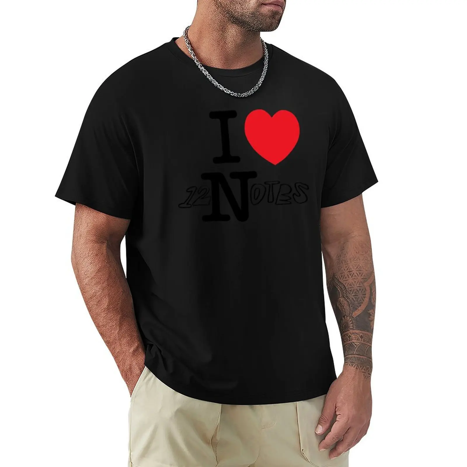 

alec benjamin i love 1 notes T-Shirt designer shirts summer clothes T-shirt men