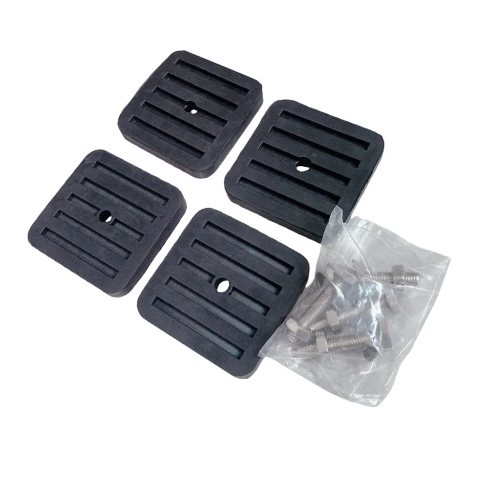 Indoor Installation Shock Absorbing Pads Non-slip Pads 7*7*1cm Noise Reduction Solution For Air Conditioning Units