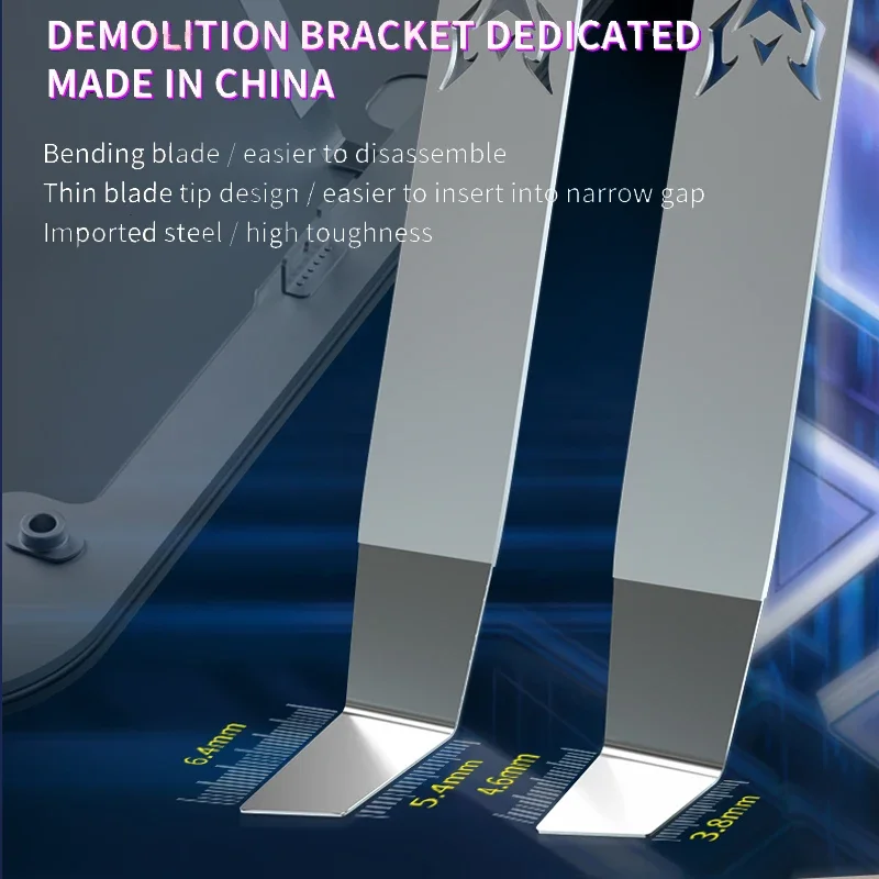 Meccanico pulizia della lama raschiando leva coltello riparazione dello schermo del telefono strumenti del coltello CPU NAND Baseband IC Chip Edge Glue Removal Tool