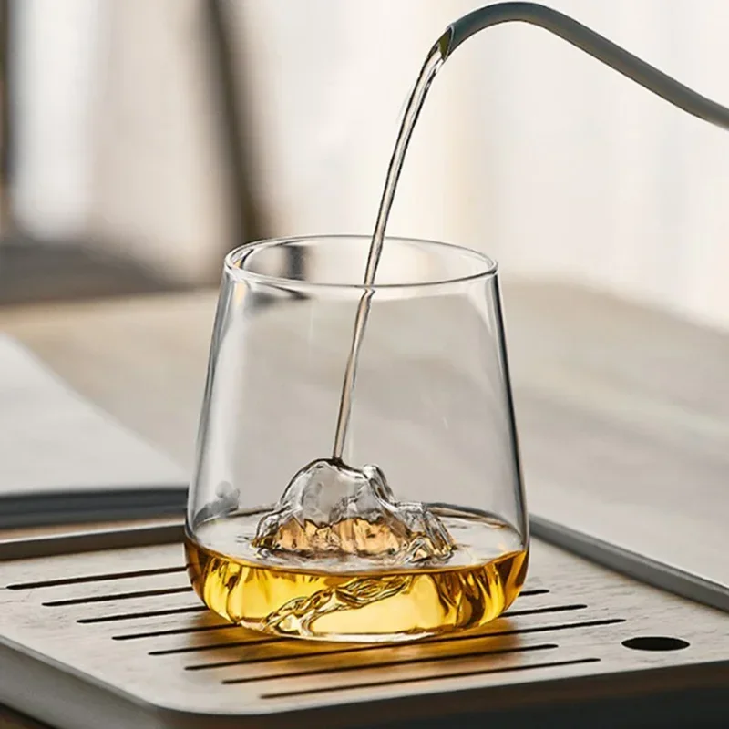 2000ml Iceberg Shaped Cold Water Kettle Water Jug 370ml Iceberg Cup Wine Glass Creative Drinking Glasses Household Accessories view 3