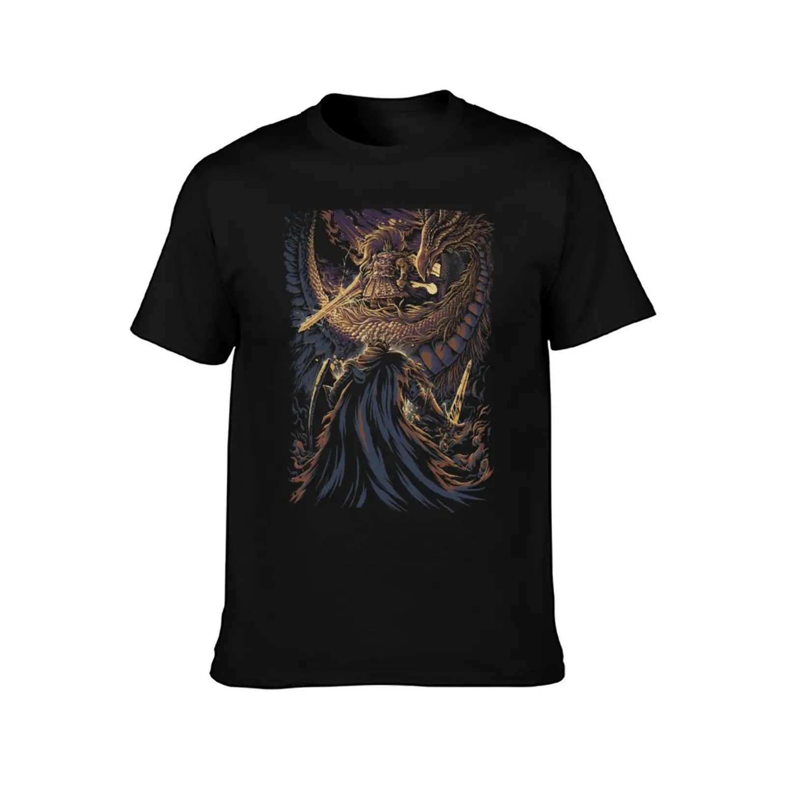 Storm Riders T-Shirt Vintage Print Crew Neck Tee T-Shirt