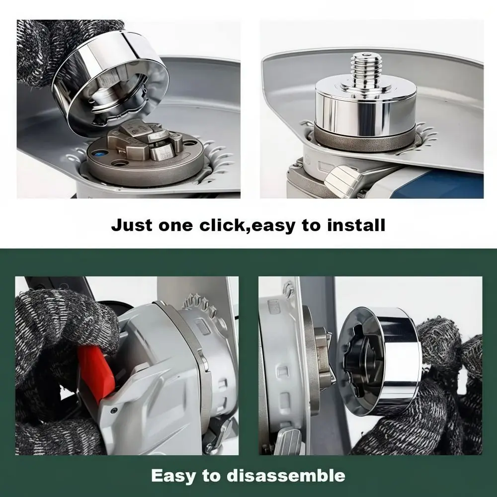 High Strength Angle Grinder M14 Adapter Alloy Steel Heat Resistance X Lock Adapter Durable Wear-resistant