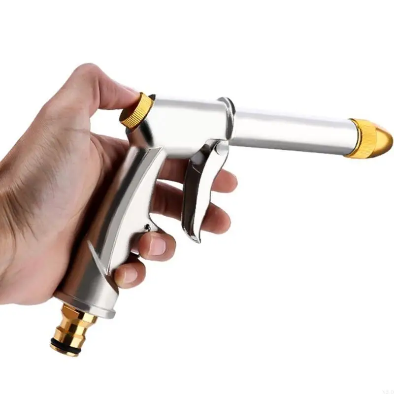 High Pressure Water Hose Nozzle Flexible Long Nozzle for Home Car Lawn N2UD