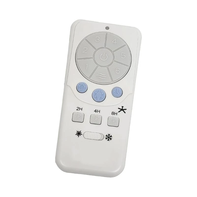  User Friendly Remote with Intuitive Button for Fan Speeds and Light Adjustment