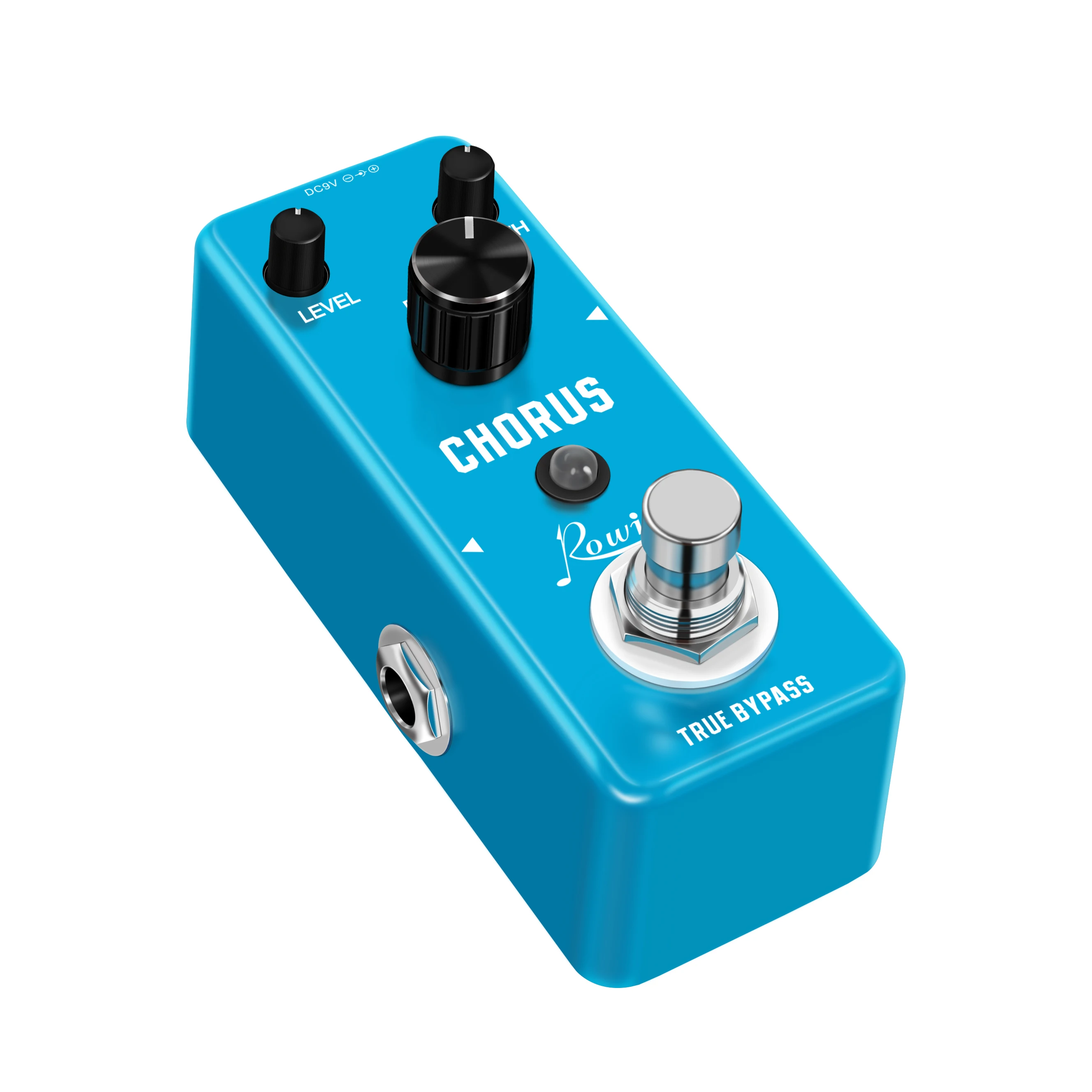 Rowin Chorus  Guitar Effect Analog Chorus Pedals for Guitar with High Warm And Clear Chorus Sound Mini Size True Bypass LEF-304