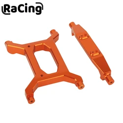 2pcs Metal Rear Lower Chassis Brace Frame Support For Axial SCX6 Jeep JLU Wrangler AXI05000 1/6 RC Crawler Car Upgrade Parts