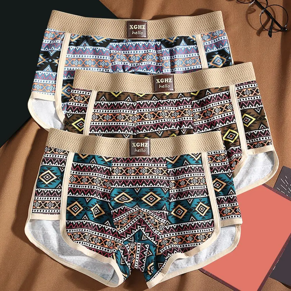 

Men Cotton Boxer Shorts Classic Style Breathable Underwear Brand New Condition Flat Corner Design M-2XL Size Range