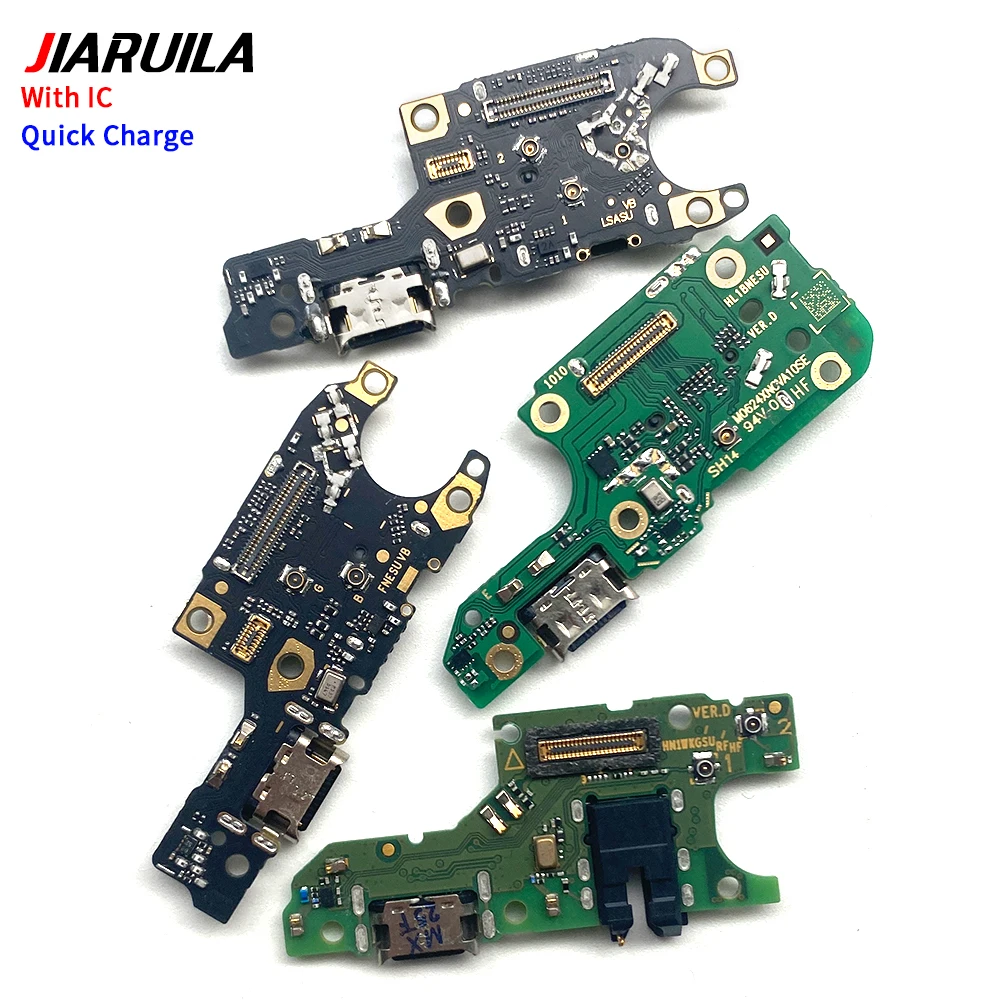 USB Charger Connector Charging Port Microphone Board Flex For Huawei Honor 60 70 Nova 8 9 Pro 9se 12se Y60 Y61 Y70 Plus Y71 Y72