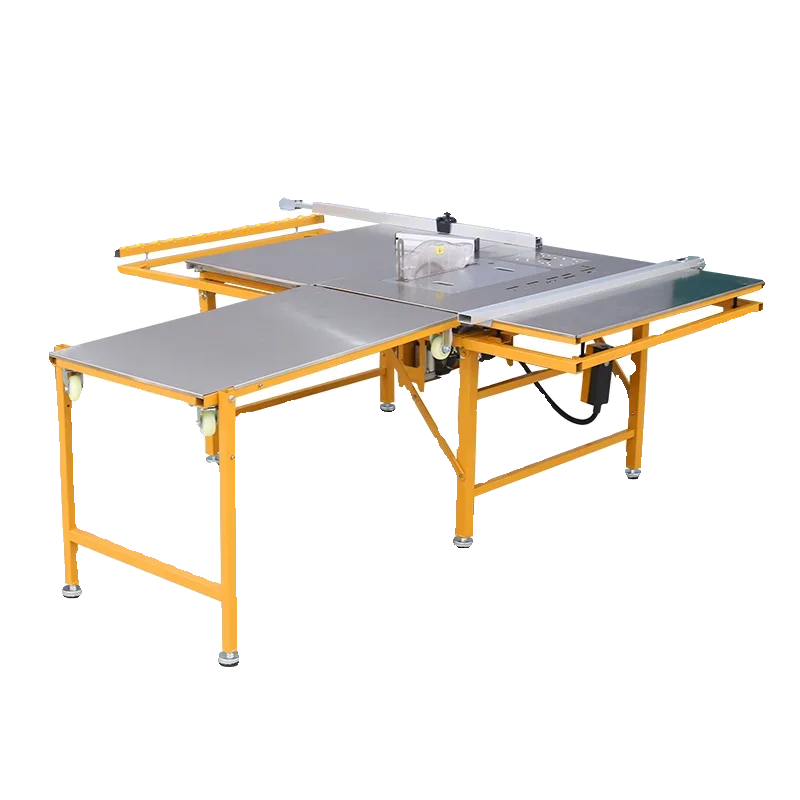 Folding precision push table saw dust-free child and mother saw special woodworking saw table multi-functional machine