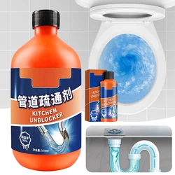 100ml Soluble Pipeline Dredging Agents Liquid Kitchen Sink Drain Cleaners Clogging Quick Cleaning Tool For Bathroom Toilet Sink