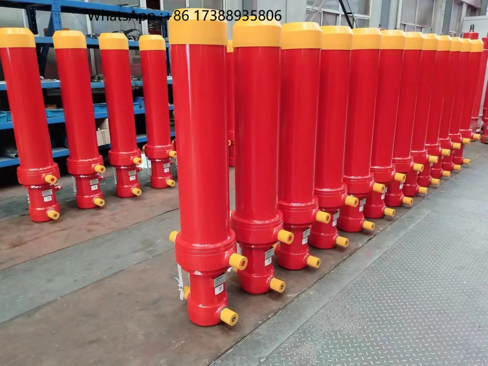 Competitive Price Heavy Duty Hydraulic Cylinder | High Load Capacity Cylinder for Dump Truck and Semi Trailer