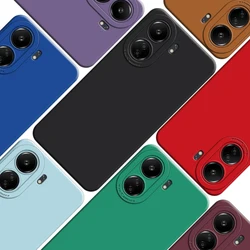 For Redmi 13C Case For Xiaomi Redmi 13C Cover 6.74 inch New Liquid Silicone Shockproof Full Cover Camera Protection Bumper