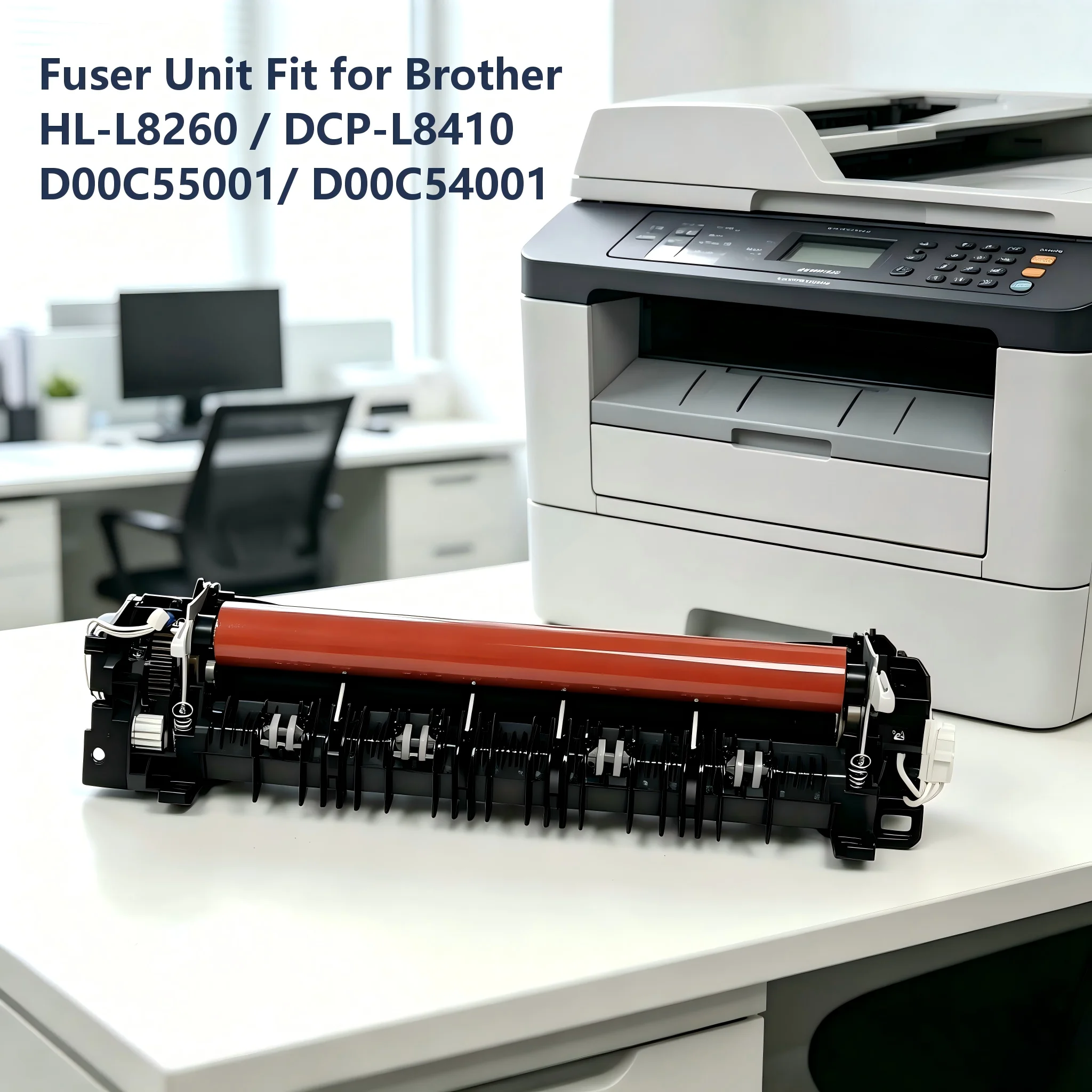 

Блок термозакрепления (фьюзер) для Brother HL-L8260 L8360 L9310 DCP-L8410 MFC-L8610 L8690 8900 9570 8260 8360 9310 8410 8610 D00C54001