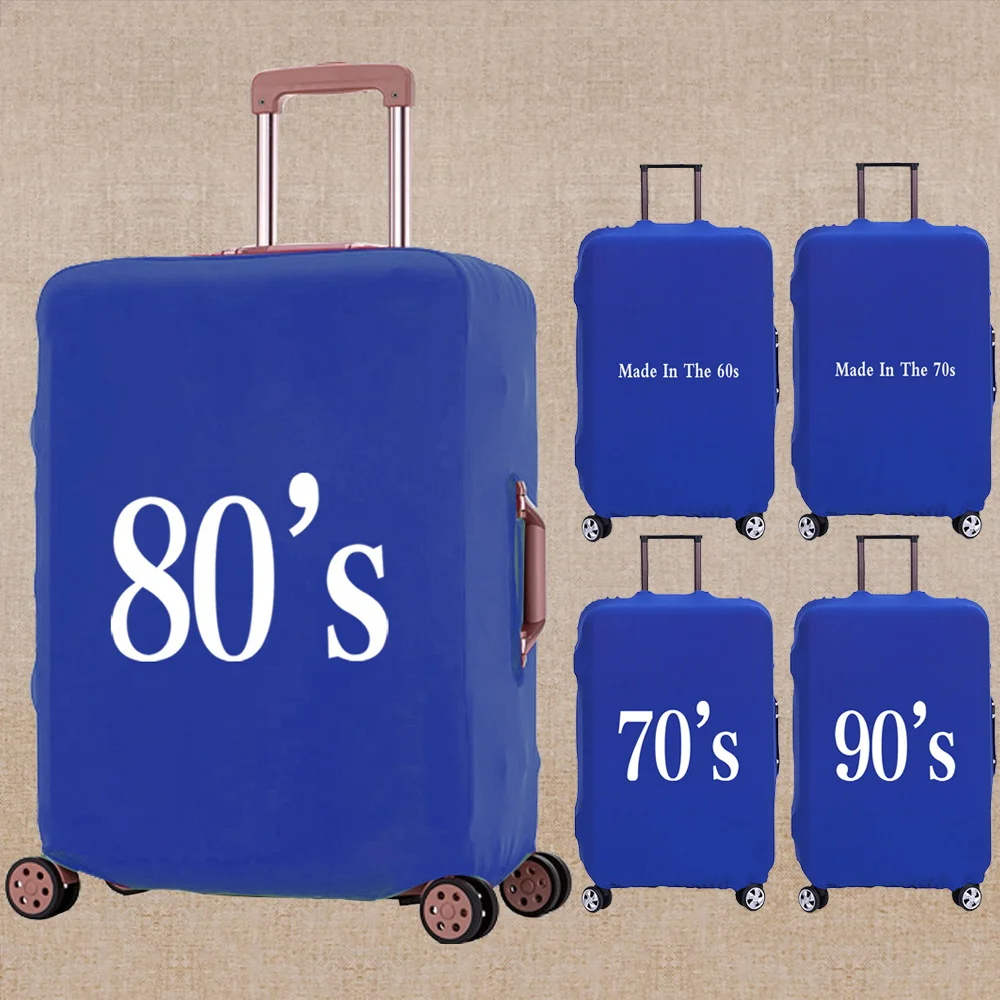 

Luggage Cover Elasticity Dust-proof Travel Accessory Suitcase Covers Apply To 18-32 Inch Years Print Trolley Protective Cases