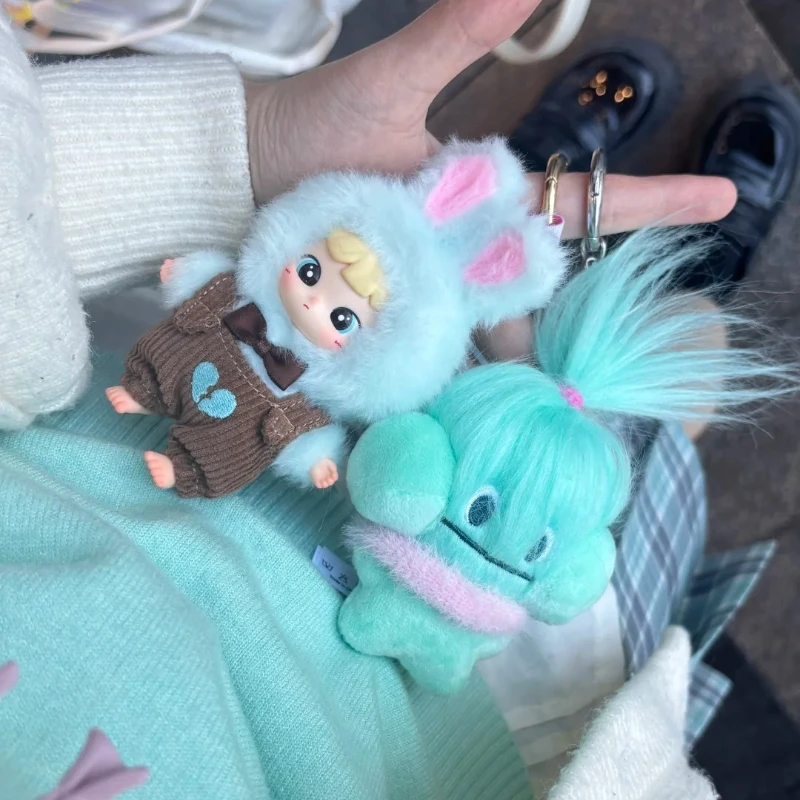 

Cimmy Vitamin Everyday Series Blind Box Cimmy Vinyl Plush Pendants Surprise Bag Mini Doll Keychain Mystery Box Decor Toys