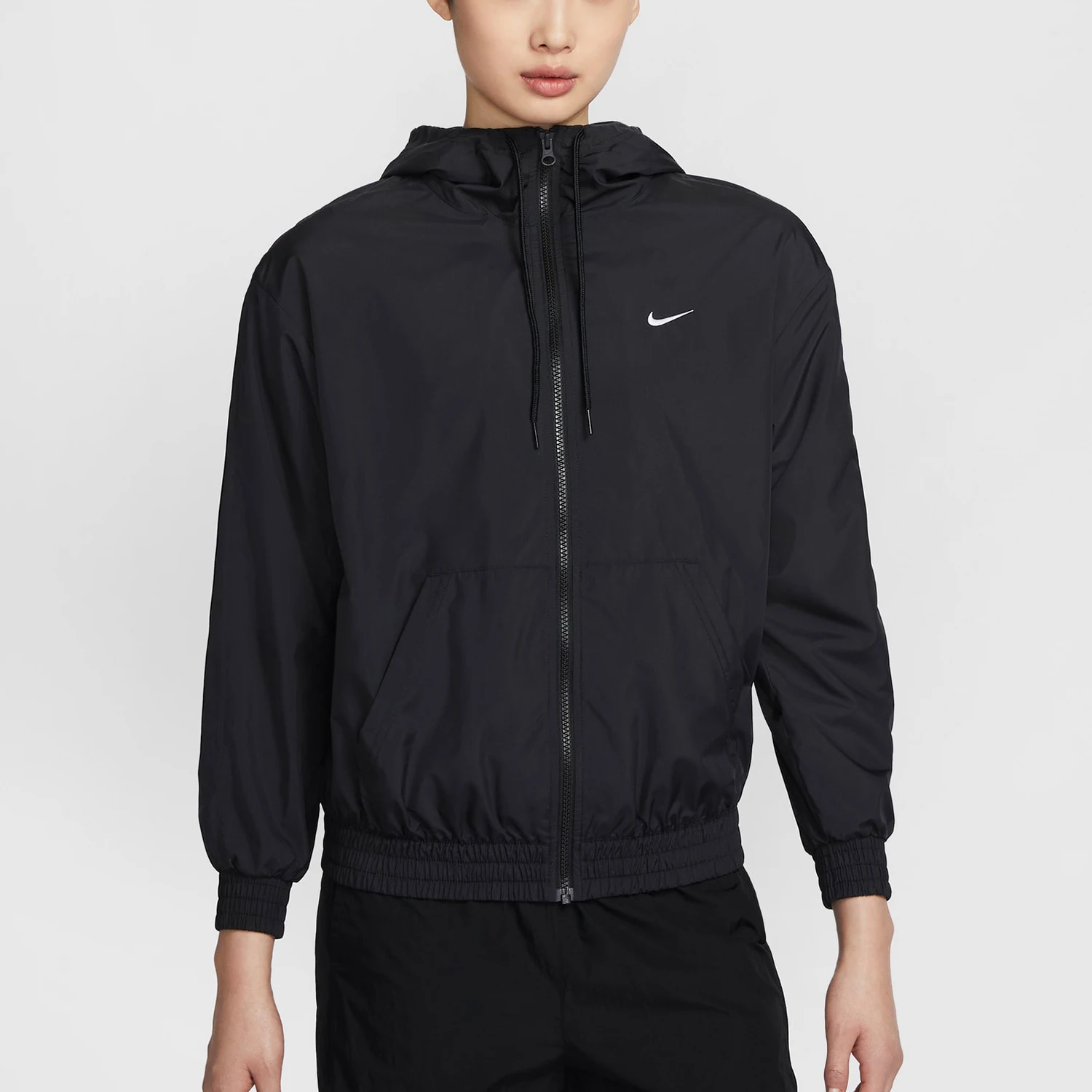 

Официальная женская дышащая повседневная тканая куртка Nike 2024, FV6299-010