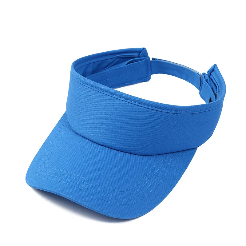 ฤดูร้อนกีฬากลางแจ้งหมวกเทนนิสคู่ที่ว่างเปล่า UV Protection Sun หมวก topless เบสบอลหมวกกีฬาหมวก Visor travel