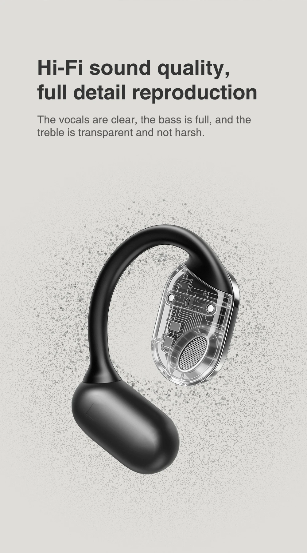ZNP N01 KI-Übersetzer-Kopfhörer, Sprachübersetzer, kabellose Business-Ohrhörer, IP56 wasserdicht, Sport-Bluetooth-LED-Ohrhörer – Detail 10