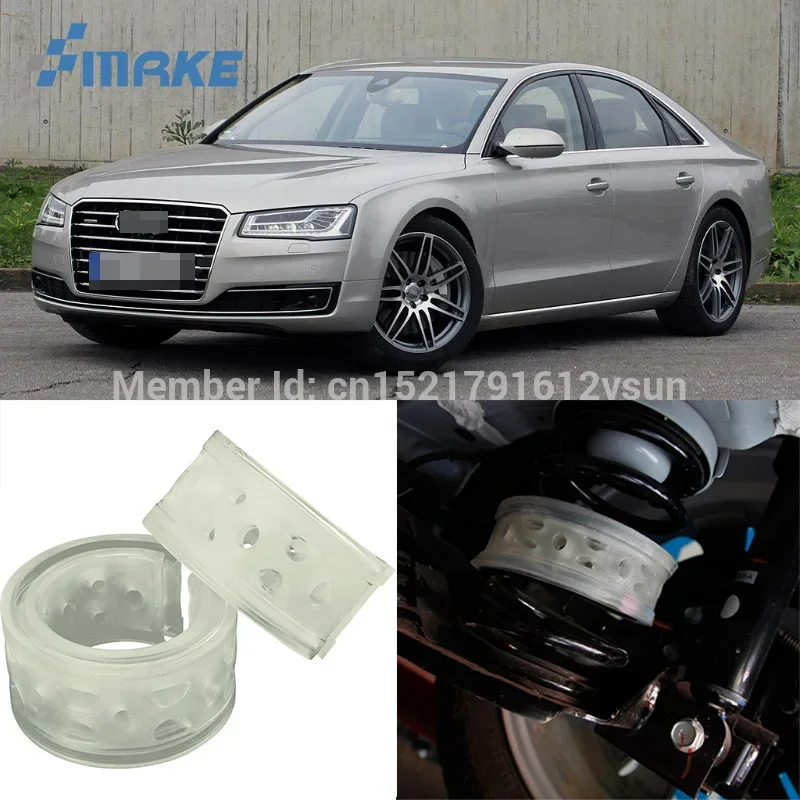 

smRKE For Audi A8 Car Auto Shock Absorber Spring Buffer Bumper Power Cushion Damper Front/Rear High Quality SEBS