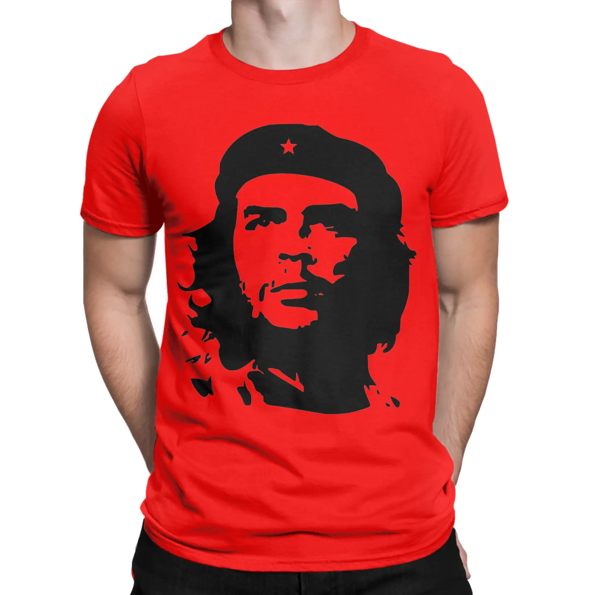 Che Guevara Revolutionary T-Shirt Fashion Pure Cotton Tee Shirt Crew Neck Short Sleeve T Shirts Birthday Gift Clothing